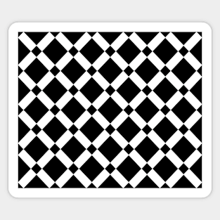 Abstract pattern - black and white. Sticker